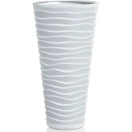 Prosperplast Sand Slim Ø 34,9 x 61,9 cm weiß