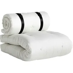 Gartensessel KARUP DESIGN "Buckle-Up", weiß, B:95cm H:68cm T:70cm, Polyester und Schaumfüllung, Webstoff-Bezug (100% Acryl Dralon), Sessel, OUT