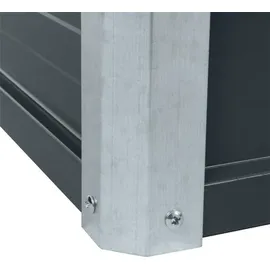 Estexo Hochbeet 100 x 40 x 45 cm Grau