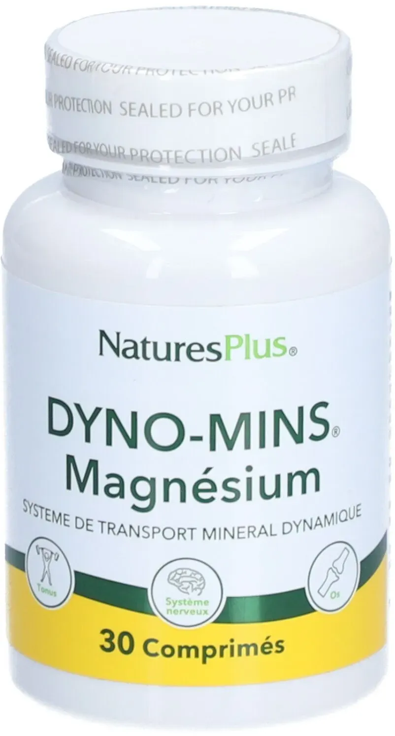 NATURE'S+ DYNO-MINS MG CPR 30 30 comprimé(s)