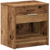 vidaXL Nachtschrank mit Schublade 39 x 28 x 41 cm Grau