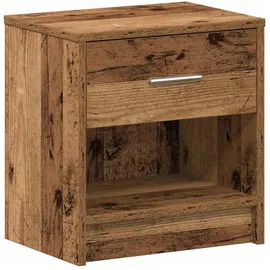 vidaXL Nachtschrank mit Schublade 39 x 28 x 41 cm Grau