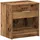 vidaXL Nachtschrank mit Schublade 39 x 28 x 41 cm Grau