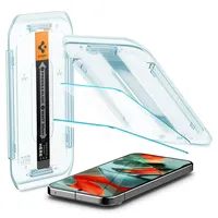 Spigen EZ Fit Gehärtetes Glas Clear Displayschutzfolie Google Pixel 9 Pro XL 2-Pack