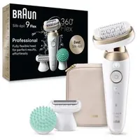 Braun Silk-épil 9 Flex 9-071 3D, Weiß/Gold