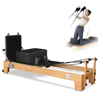 JASPORT P80 Pilates Reformer aus Buchenholz
