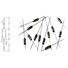 YAGEO Metallschicht-widerstand, 0,6 W, 1% % - Yageo