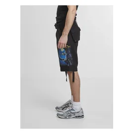 Brandit Textil Iron Maiden Savage Shorts Kurze Hose Schwarz 6XL