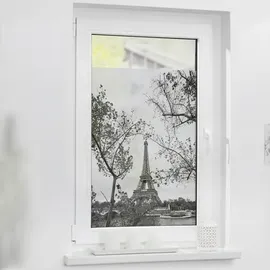 Lichtblick Fensterfolie Paris schwarz weiß B/L: ca. 100x180 cm (B x L) cm