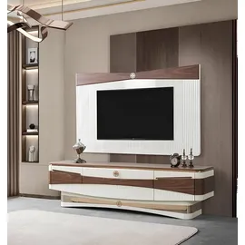 JV Möbel rtv Sideboard TV-Schrank 44 cm x 58 cm x 44 cm Weiß Holz