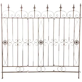 CLP Rankgitter 4er Set 60 x 30 cm Antik Braun
