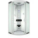 AcquaVapore Dampfdusche Duschtempel Sauna Dusche Duschkabine D46-20M2 100x100 cm ohne 2K Scheiben Versiegelung