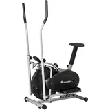 tectake 2in1 Crosstrainer Heimtrainer Ergometer mit Computer