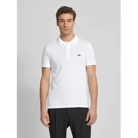 Lacoste Slim Fit Petit Pique Kurzarm-poloshirt - White - XL