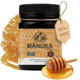 Manuka Honig 825 MGO + hergestellt & abgefüllt in Neuseeland mit zertifiziert...