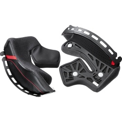 Shoei GT-AIR II, Wangenpolster - Schwarz - 31 mm