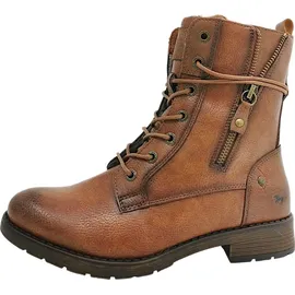 Mustang Damen Stiefelette modischer Boot-Stil 15M0052001, Größe:37 EU, Farbe:Braun - 37