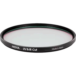 Hoya UV & IR Cut Filter (58 mm, UV-Filter), Objektivfilter, Schwarz