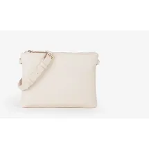 Valentino Samba Re Umhängetasche Kunstleder Ecru/Beige