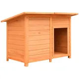 vidaXL Hundehütte Kiefernholz & Tannenholz 120x77x86 cm