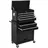 Tectake Werkzeugwagen Stahl 33 cm x 110,00 cm x 69,00 cm schwarz unbestückt