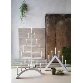 star trading deutschland gmbh Star LED-Fensterleuchter Tall-Bow, 7-flammig