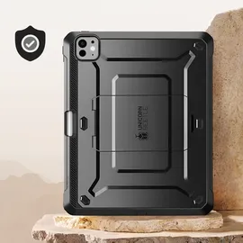 Supcase Hülle für iPad Pro 13 Zoll (2024) Schwarz