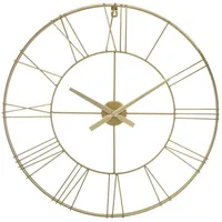Atmosphera 3D-Wanduhr 70,0 cm Ø 70cm gold