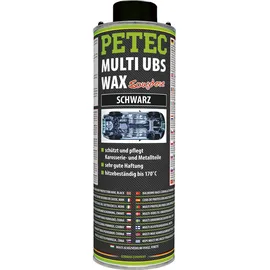 Petec Unterbodenschutz Wachs schwarz 1 l 2 St.