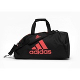 adidas Unisex – Erwachsene 2in1 Bag Sporttasche, schwarz/weiß, S