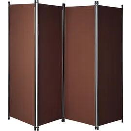 Angerer Paravent "Swingtex, TOPSELLER", braun, B:220cm H:165cm, Acryl, Stahl, ANGERER FREIZEITMÖBEL, Stellwände, Paravent, (B/H): ca. 220x165 cm