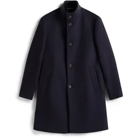 Tommy Hilfiger Wollmantel TOMMY HILFIGER "DC WOOL STAND COLLAR", Herren, Gr. XXL, desert sky, Web, Obermaterial: 75% Wolle, 25% Polyamid, unifarben, regular fit normal, Rundhals, eingesetzt gerader Abschluss, Mäntel, Regular fit