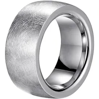 FIRETTI Fingerring FIRETTI "Schmuck Geschenk Edelstahl Ring Damenring Herrenring Ice" Gr. 62, silber (edelstahlfarben), Fingerringe, Damen, 62, Edelstahl, 11mm, Fingerring
