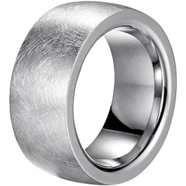 FIRETTI Fingerring FIRETTI "Schmuck Geschenk Edelstahl Ring Damenring Herrenring Ice" Gr. 62, silber (edelstahlfarben), Fingerringe, Damen, 62, Edelstahl, 11mm, Fingerring