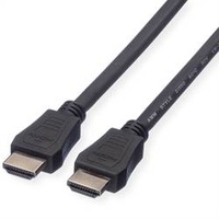 VALUE HDMI Anschlusskabel HDMI-A Stecker 7.50m Schwarz 11.99.5736 Geschirmt HDMI-Kabel