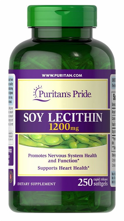 Puritan's Pride Soy Lecithin (250 Weichkapseln)