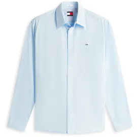 Tommy Hilfiger Tommy Jeans Langarmhemd TJM POPLIN Regular fit, Kentkragen blau S