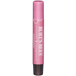 BURT’S BEES Lippenbalsam New Strawberry, Lip Shimmer 2,5 g weiß