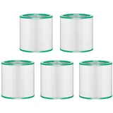 5x Trade-Shop HEPA Luftreinigungs-Filter für Dyson Pure Cool Link (305158-01, 305159-01, 308400-01, 308401-01), AM11 / Ersatzfilter 968126-03 - Weiß