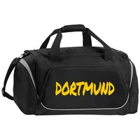 multifanshop Sporttasche - Dortmund - Textmarker - Druck gelb - Tasche
