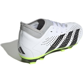 adidas Herren Predator Accuracy.4 S Fxg Sneaker, Ftwwht/Cblack/Luclem, 39 1/3 EU - 39 1/3 EU
