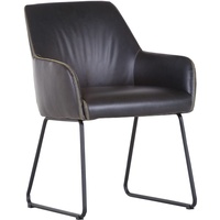 GUTMANN FACTORY Stylefurniture Stuhl, Eisen, schwarz B56 T62 H80cm
