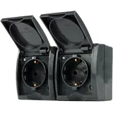 REV Ritter REV 0007091900 Aufputz-Steckdose IP44 anthrazit