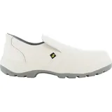 Safety Jogger X0500 S2 Halbschuhe, Unisex, Echt Leder, Weiß 39 - Weiß - 39