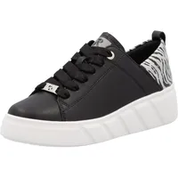 Rieker sport RIEKER Damen W2602 Schnürschuhe, Schwarz, 43 EU