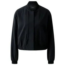 Oui Blouson mit verdeckter Knopfleiste, black 36
