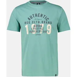 Unifarbenes T-Shirt in Übergrössen - Fjord Blue - 3XL