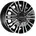 6 5 x 16 5 x 160 ET60 ML65 1 Schwarz Poliert