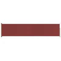 VidaXL Seitenmarkise Ausziehbar 140x600 cm Rot