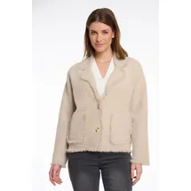 RINO & PELLE Bouclèjacke Beige 40